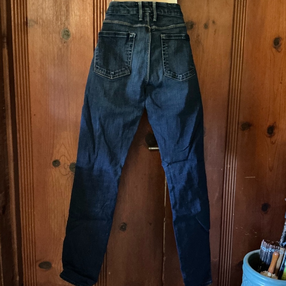 7 For All Mankind Dark Blue Jeans - Picture 3 of 6
